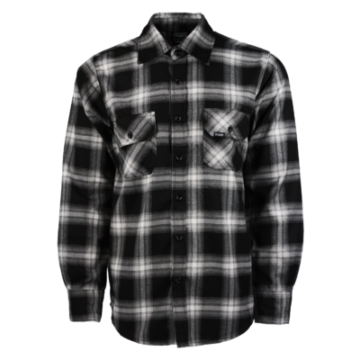 Sundown Heavyweight Flannel in Black/White