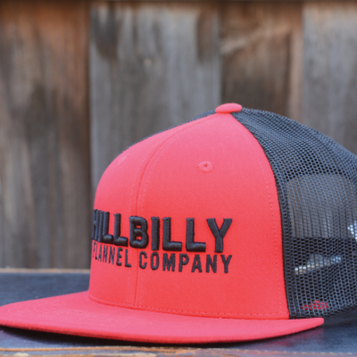 3D Stack Flat Bill Cap Red/Black