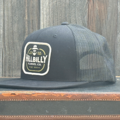 Roots Flatbill Cap in Black